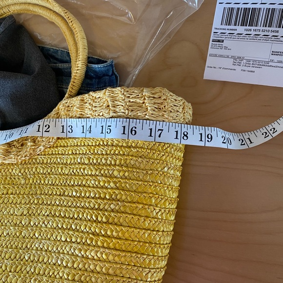 Woven Paper like Summer Bag - Picture 6 of 8